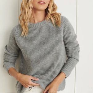 Jenni Kayne fisherman cashmere sweater